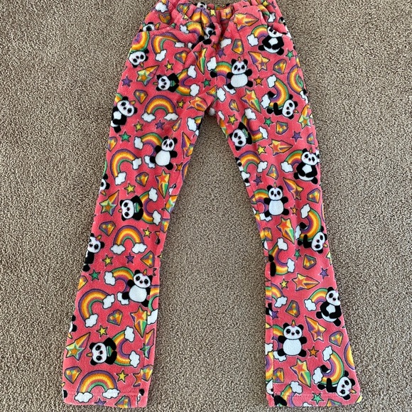 candy pink Pajamas Candy Pink Candy Panda Fleece Pajama Pants